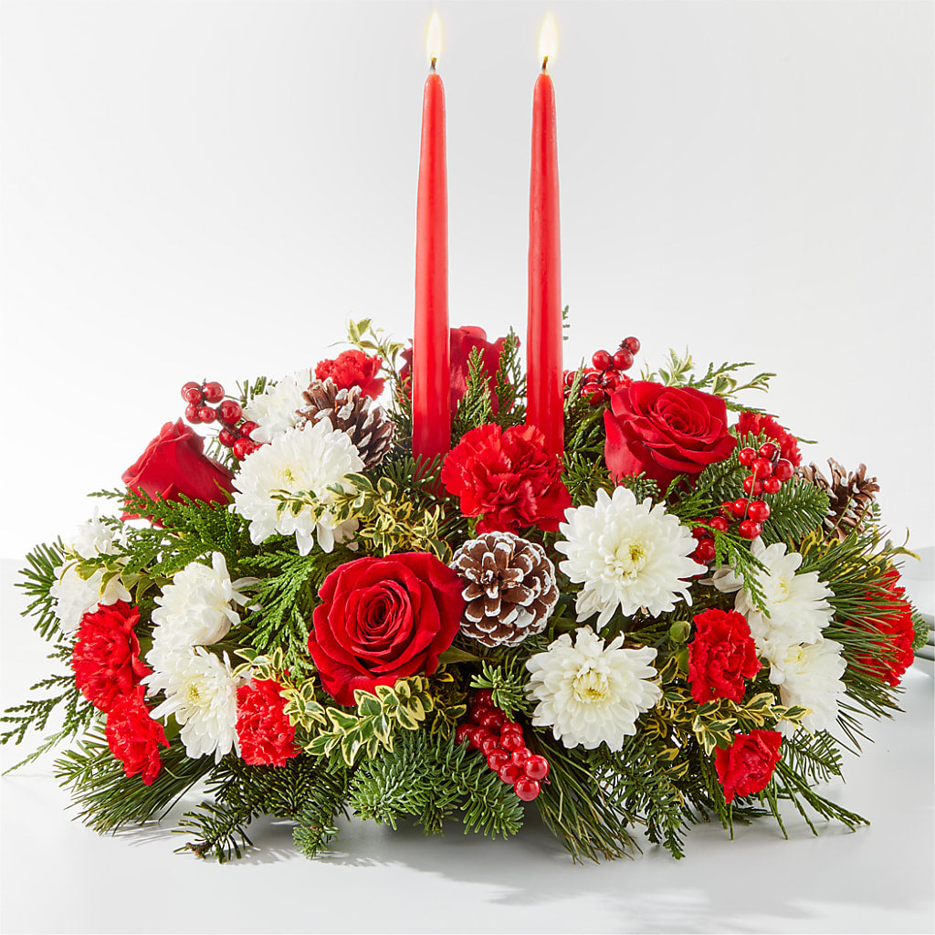 Holiday Soiree Centerpiece – MERCY'S FLOWERS, Miami FL