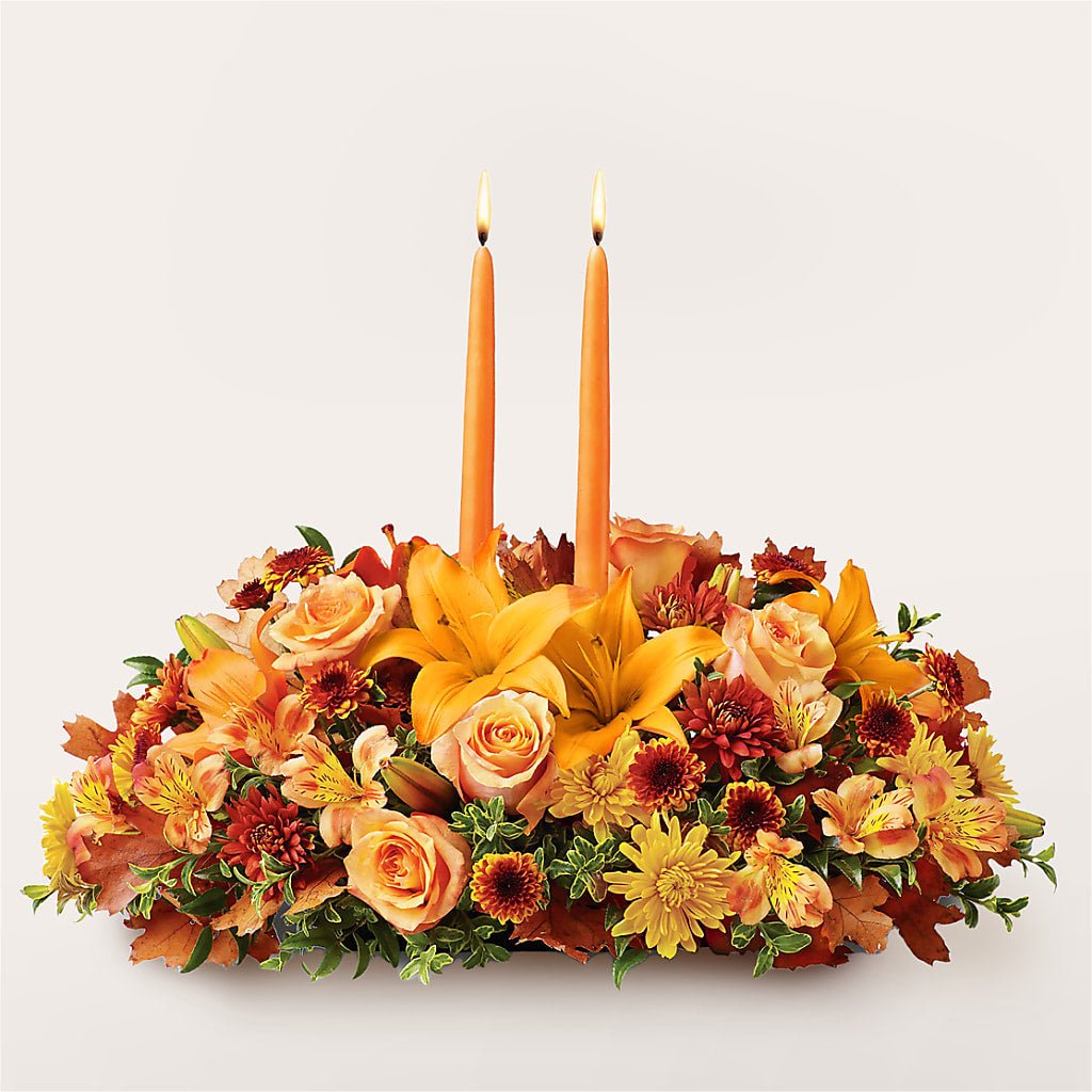 Traditions Centerpiece – MERCY'S FLOWERS, Miami FL