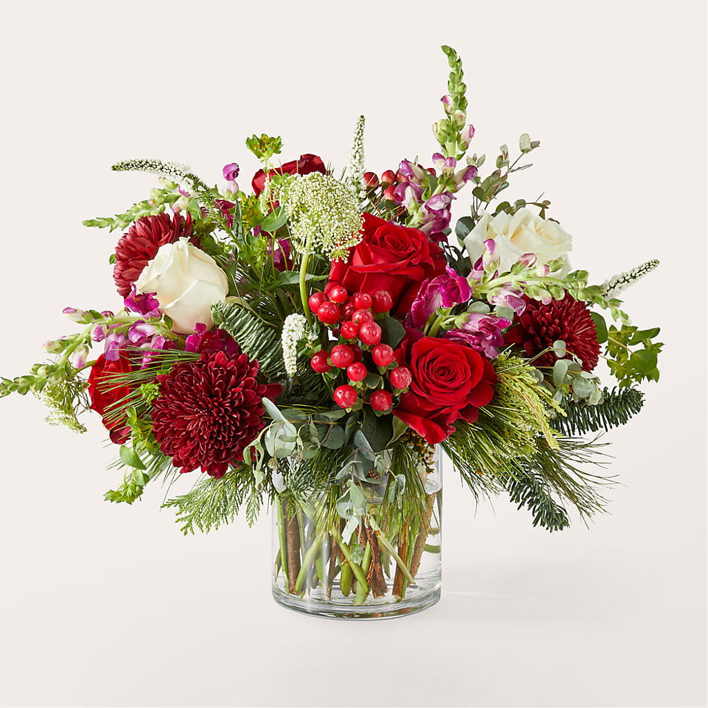 Cranberry Fizz Bouquet – MERCY'S FLOWERS, Miami FL