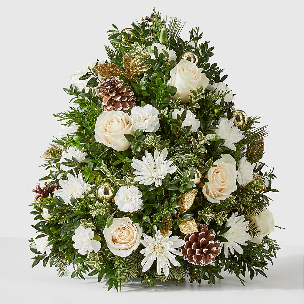 Snowed In Tree – MERCY'S FLOWERS, Miami FL