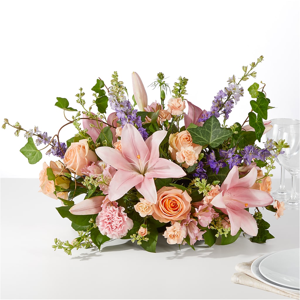 Blossom Time Centerpiece – MERCY'S FLOWERS, Miami FL
