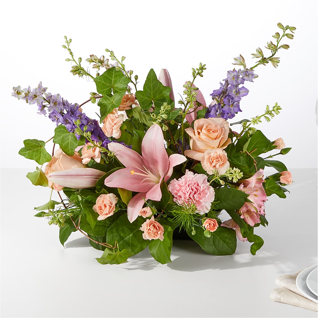 Blossom Time Centerpiece – MERCY'S FLOWERS, Miami FL