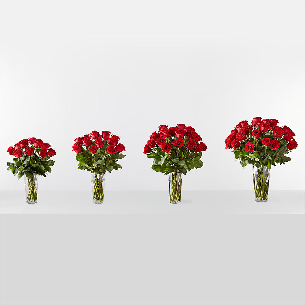 Long Stem Red Rose Bouquet – MERCY'S FLOWERS, Miami FL