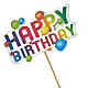 Happy Birthday Pick – MERCY'S FLOWERS, Miami FL