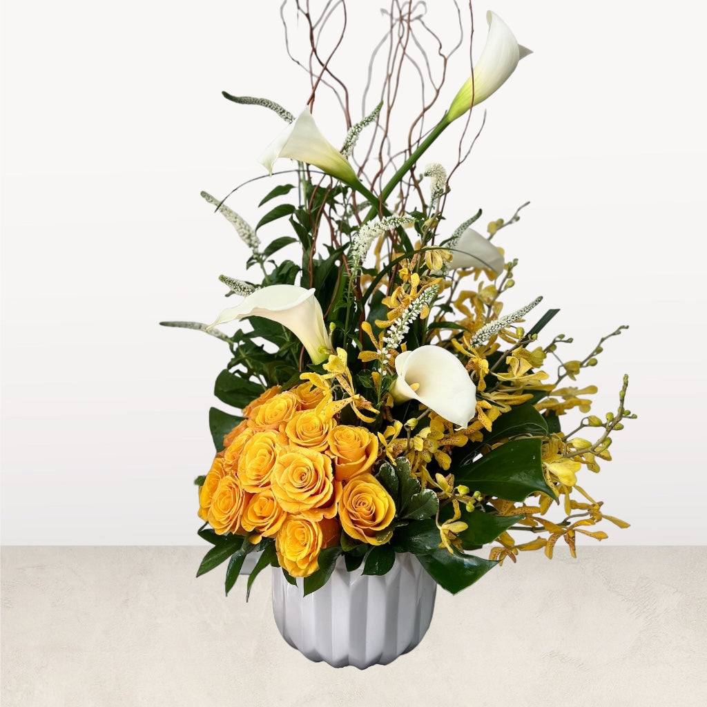 Whimsical Whites and Golds