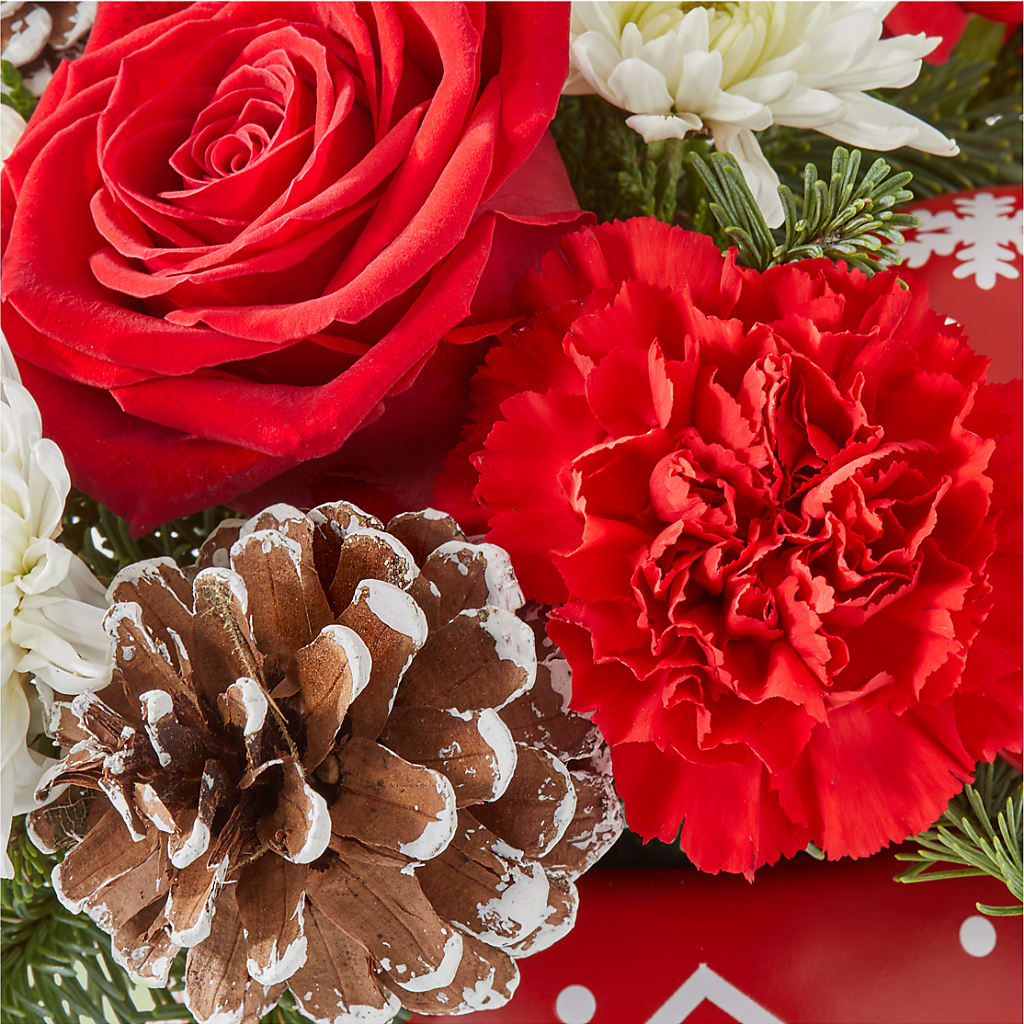 Christmas Village Ornament – MERCY'S FLOWERS, Miami FL