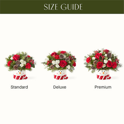 Jolly Snowman Bouquet – MERCY'S FLOWERS, Miami FL