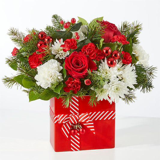 Presents Under the Tree Bouquet – MERCY'S FLOWERS, Miami FL