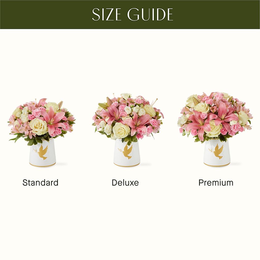 Gentle Healing Bouquet – MERCY'S FLOWERS, Miami FL
