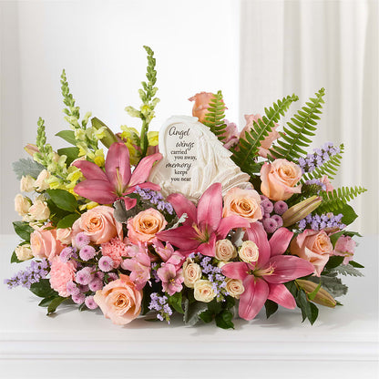 Gentle Light Arrangement – MERCY'S FLOWERS, Miami FL