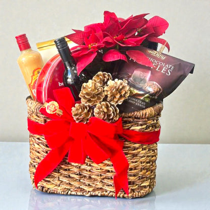 Christmas Basket – MERCY'S FLOWERS, Miami FL
