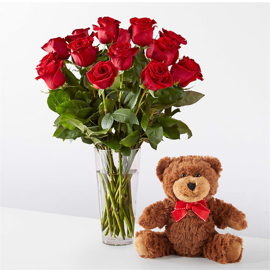 Romantic Long Stem Red Rose Bouquet Bundles – MERCY'S FLOWERS, Miami FL