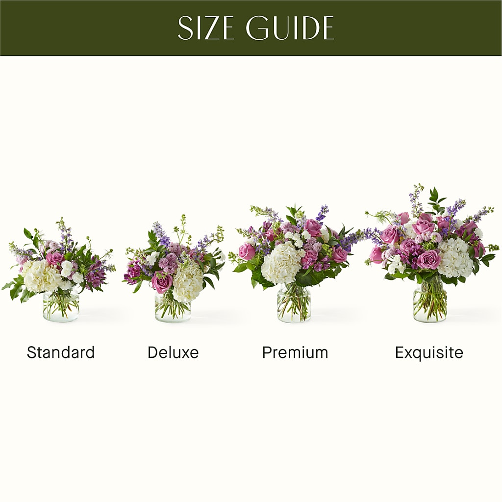 Violet Caress Bouquet – MERCY'S FLOWERS, Miami FL