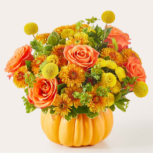 Gourdgeous Pumpkin – MERCY'S FLOWERS, Miami FL