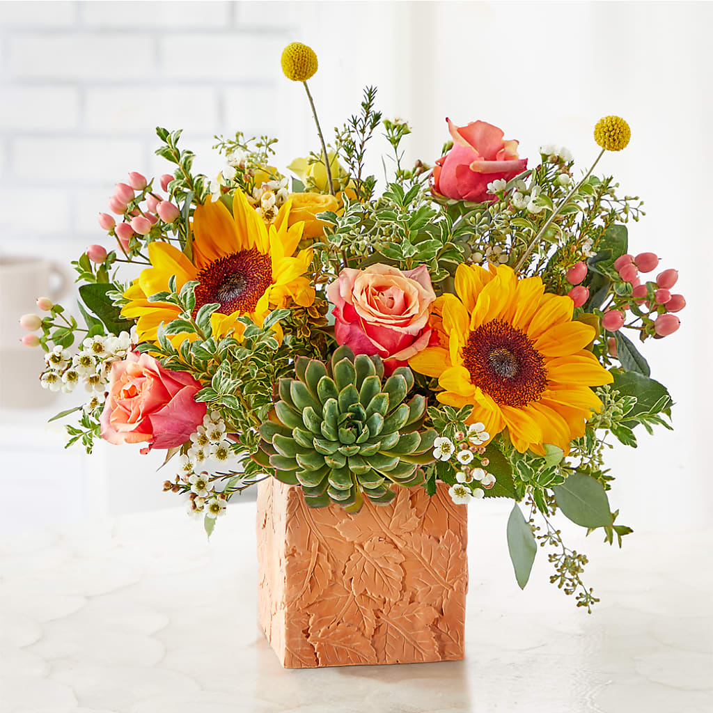 Sunflower Season Bouquet – MERCY'S FLOWERS, Miami FL