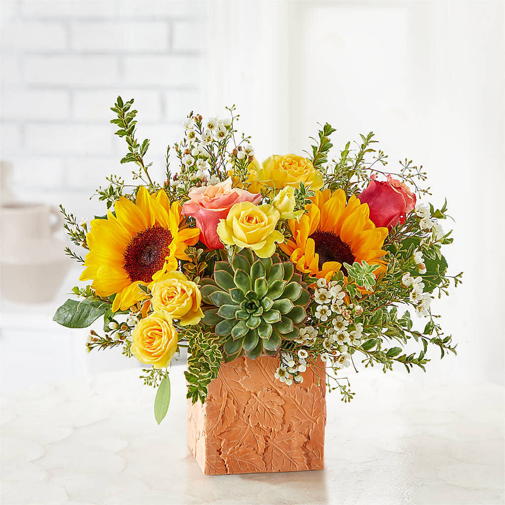 Sunflower Season Bouquet – MERCY'S FLOWERS, Miami FL