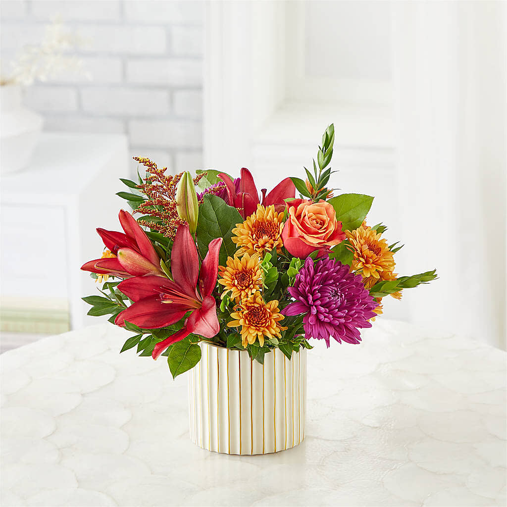 Burgundy Landscape Bouquet – MERCY'S FLOWERS, Miami FL