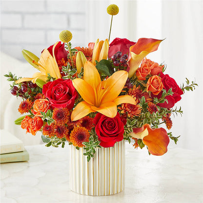 Scarlet Skies Bouquet – MERCY'S FLOWERS, Miami FL