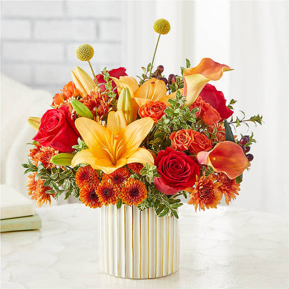 Scarlet Skies Bouquet – MERCY'S FLOWERS, Miami FL
