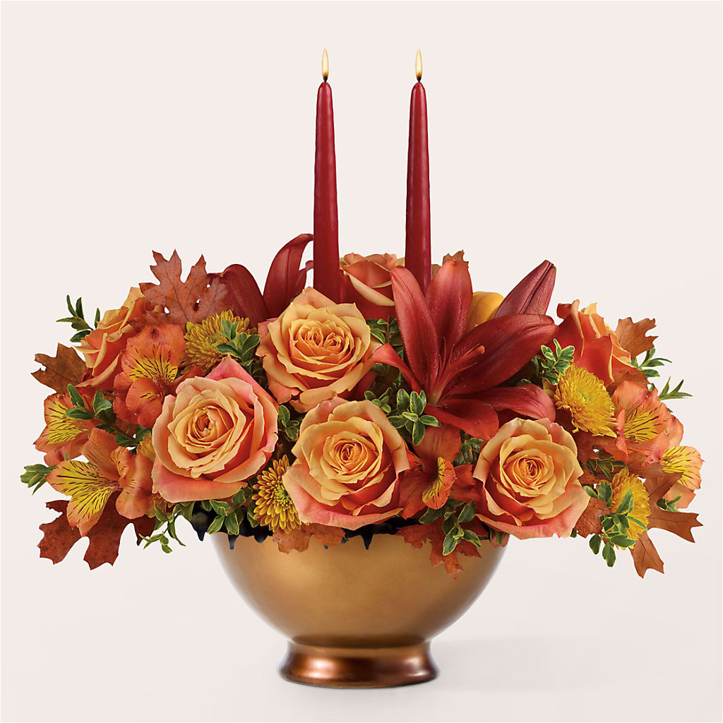 Harvest Table Centerpiece – MERCY'S FLOWERS, Miami FL