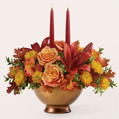 Harvest Table Centerpiece – MERCY'S FLOWERS, Miami FL