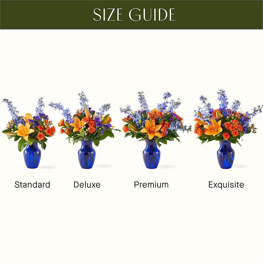 Radiant Citrus Bouquet – MERCY'S FLOWERS, Miami FL