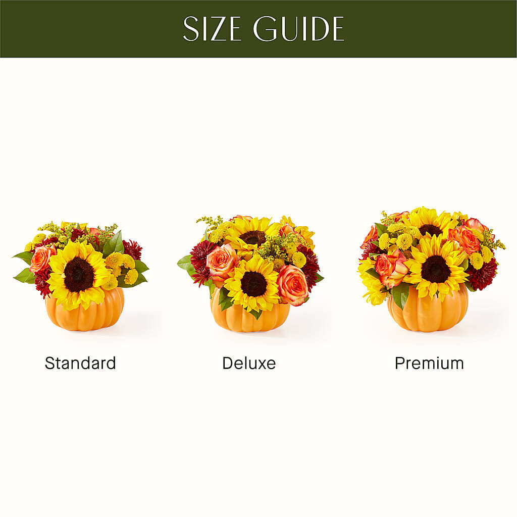 Golden Gourd Pumpkin Bouquet – MERCY'S FLOWERS, Miami FL