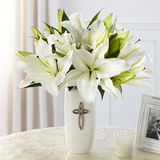 Faithful Blessings Bouquet – MERCY'S FLOWERS, Miami FL