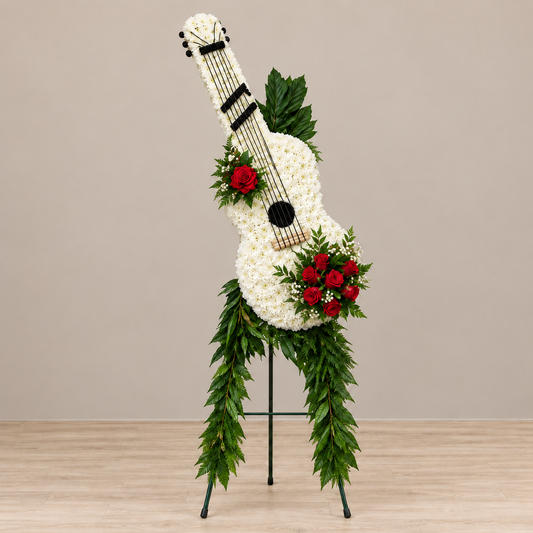 Forever in Tune Guitar – MERCY'S FLOWERS, Miami FL