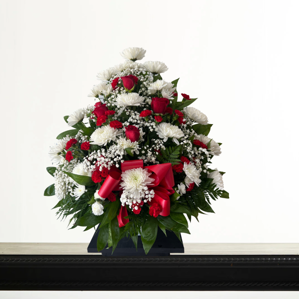 Candid Funeral Basket