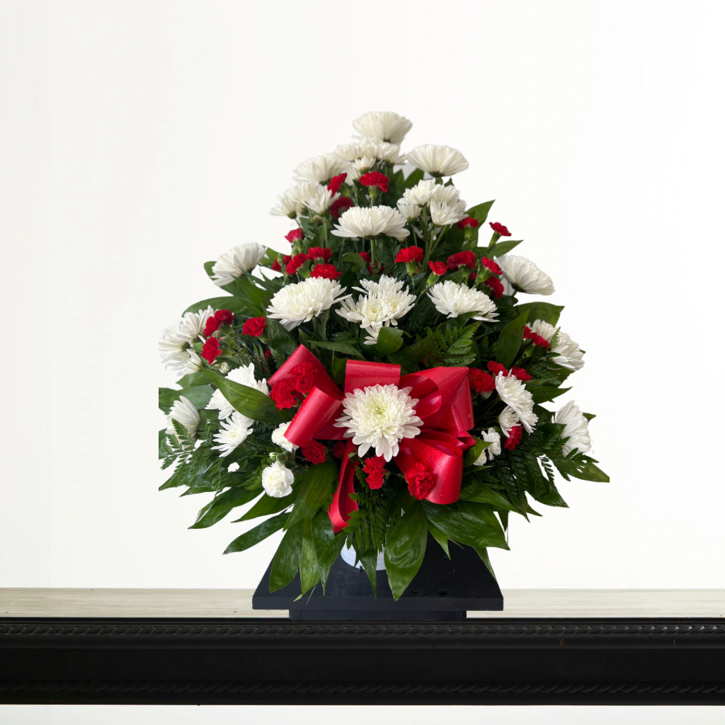 Candid Funeral Basket