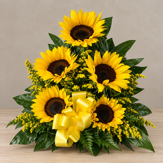 Sunflower Arrangement – MERCY'S FLOWERS, Miami FL