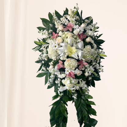 Love Prayers Standing Spray – MERCY'S FLOWERS, Miami FL