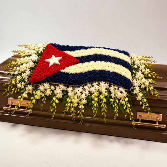 Cuban Legacy Casket Spray