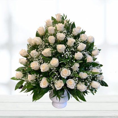Whispering Angels Basket – MERCY'S FLOWERS, Miami FL