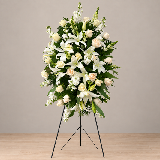 Quiet Grace Standing – MERCY'S FLOWERS, Miami FL