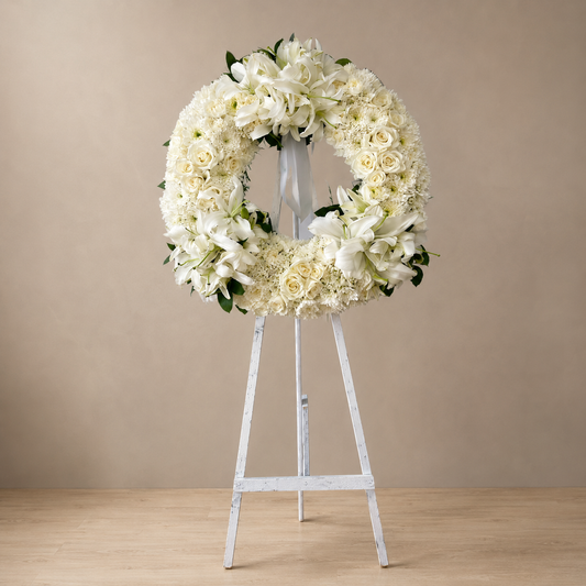 Circle of Purity and Peace – MERCY'S FLOWERS, Miami FL