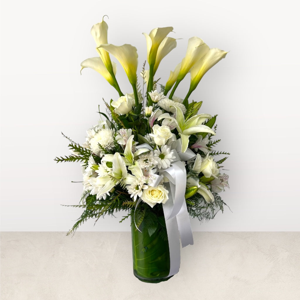 An Elegant Cascade of Purity and Peace