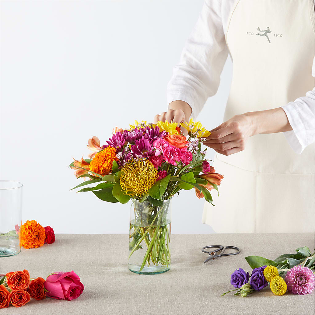 Feast of Color – A Florist Original – MERCY'S FLOWERS, Miami FL
