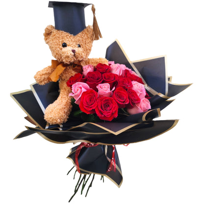 Bq Congratulations Graduate Bouquet – MERCY'S FLOWERS, Miami FL
