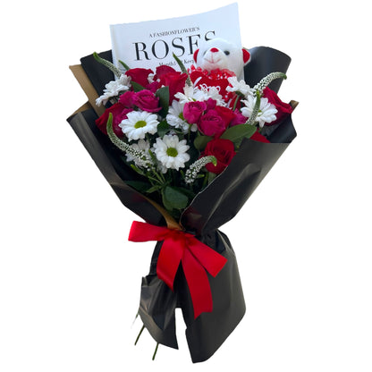 Bq - Love and Cuddles Bouquet – MERCY'S FLOWERS, Miami FL
