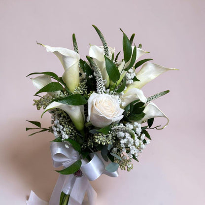 Bouquet White Grace – MERCY'S FLOWERS, Miami FL