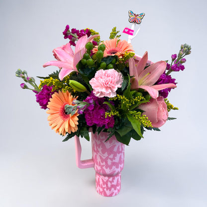 Butterfly Mug – MERCY'S FLOWERS, Miami FL