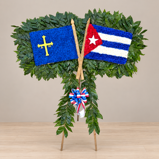 Asturias & Cuba Tribute Spray – MERCY'S FLOWERS, Miami FL