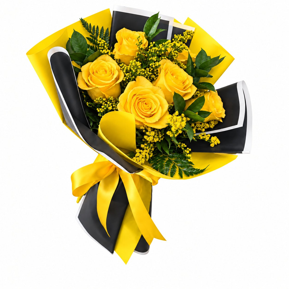 Golden Rose Charm – MERCY'S FLOWERS, Miami FL