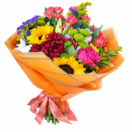 Colorful Daydream Bouquet – MERCY'S FLOWERS, Miami FL