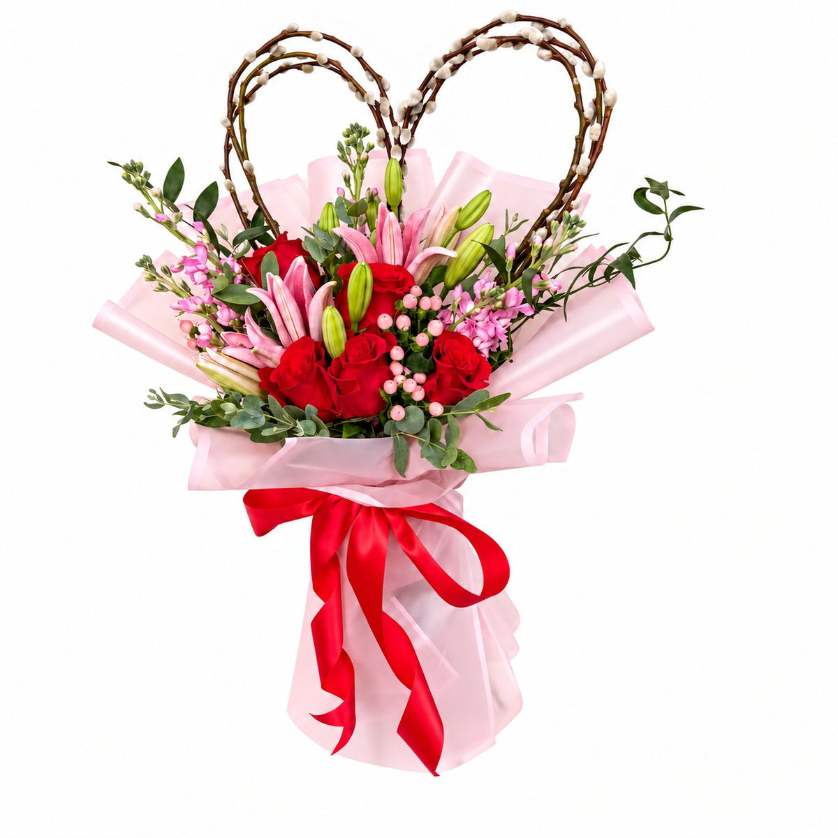 Heartfelt Garden Bouquet – MERCY'S FLOWERS, Miami FL