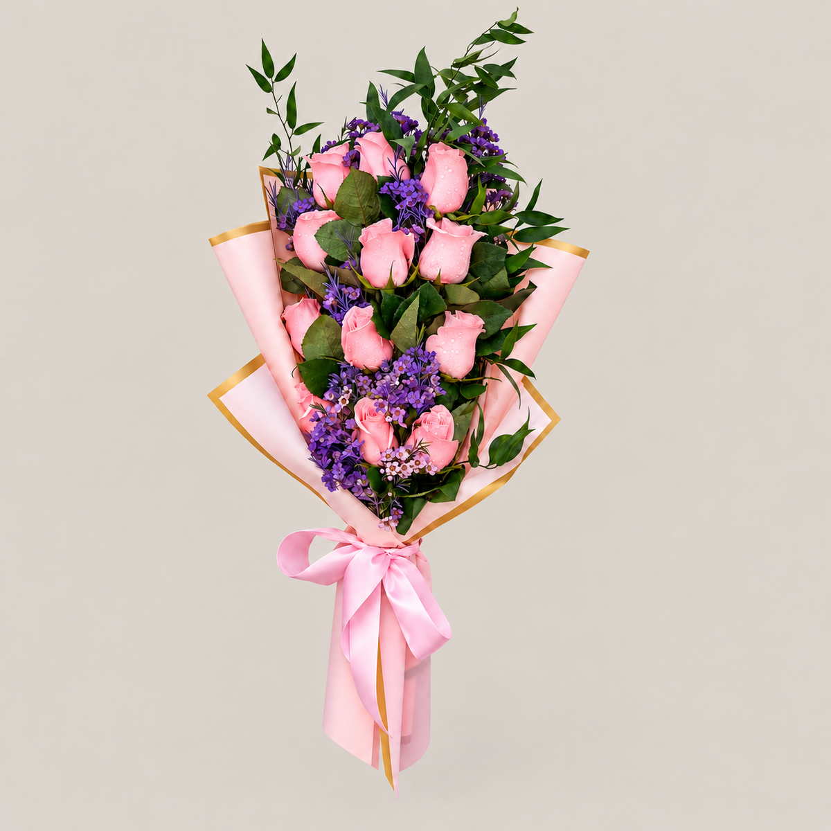 Pink Rose Cascade – MERCY'S FLOWERS, Miami FL
