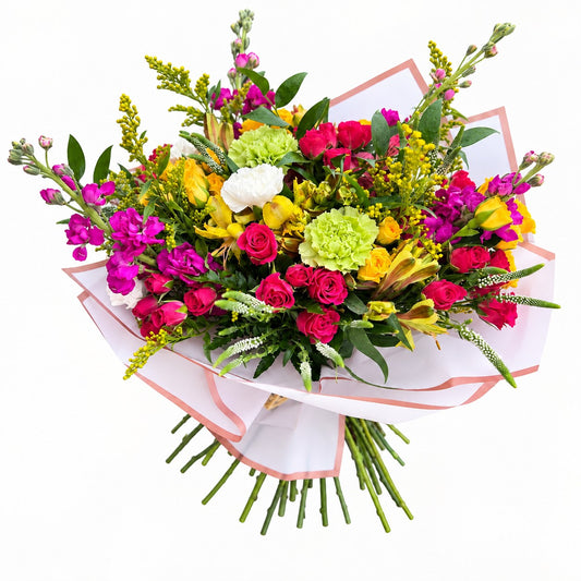 Vibrant Meadow Bouquet – MERCY'S FLOWERS, Miami FL