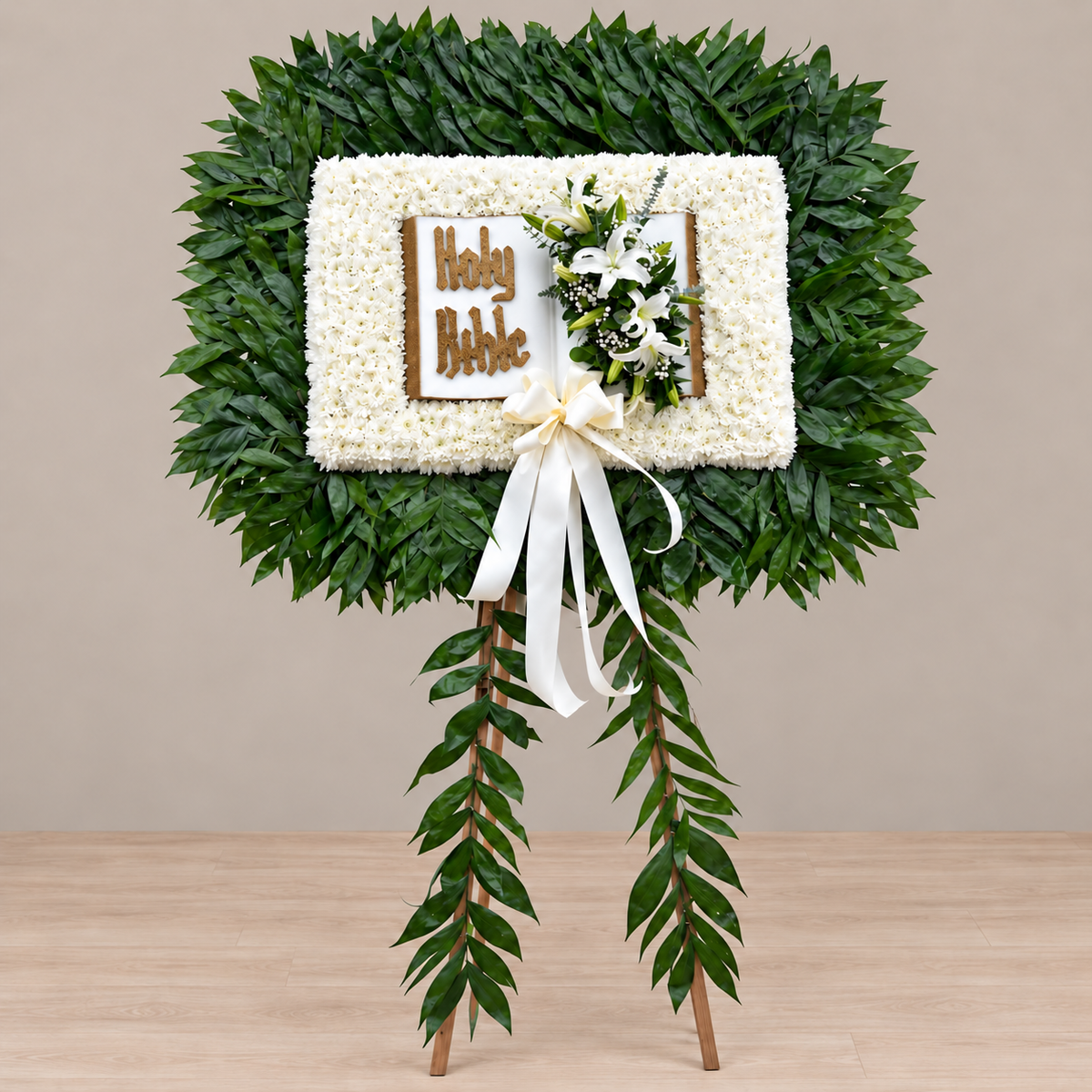 Holy Bible Tribute – MERCY'S FLOWERS, Miami FL
